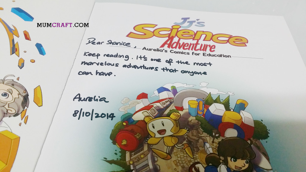jj'S SCIENCE ADVENTURE COMIC REVIEW GIVEAWAY